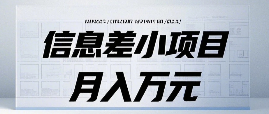 信息差小项目：国内外视频代下载，项目操作简单零成本零门槛月入过万-大米资源网